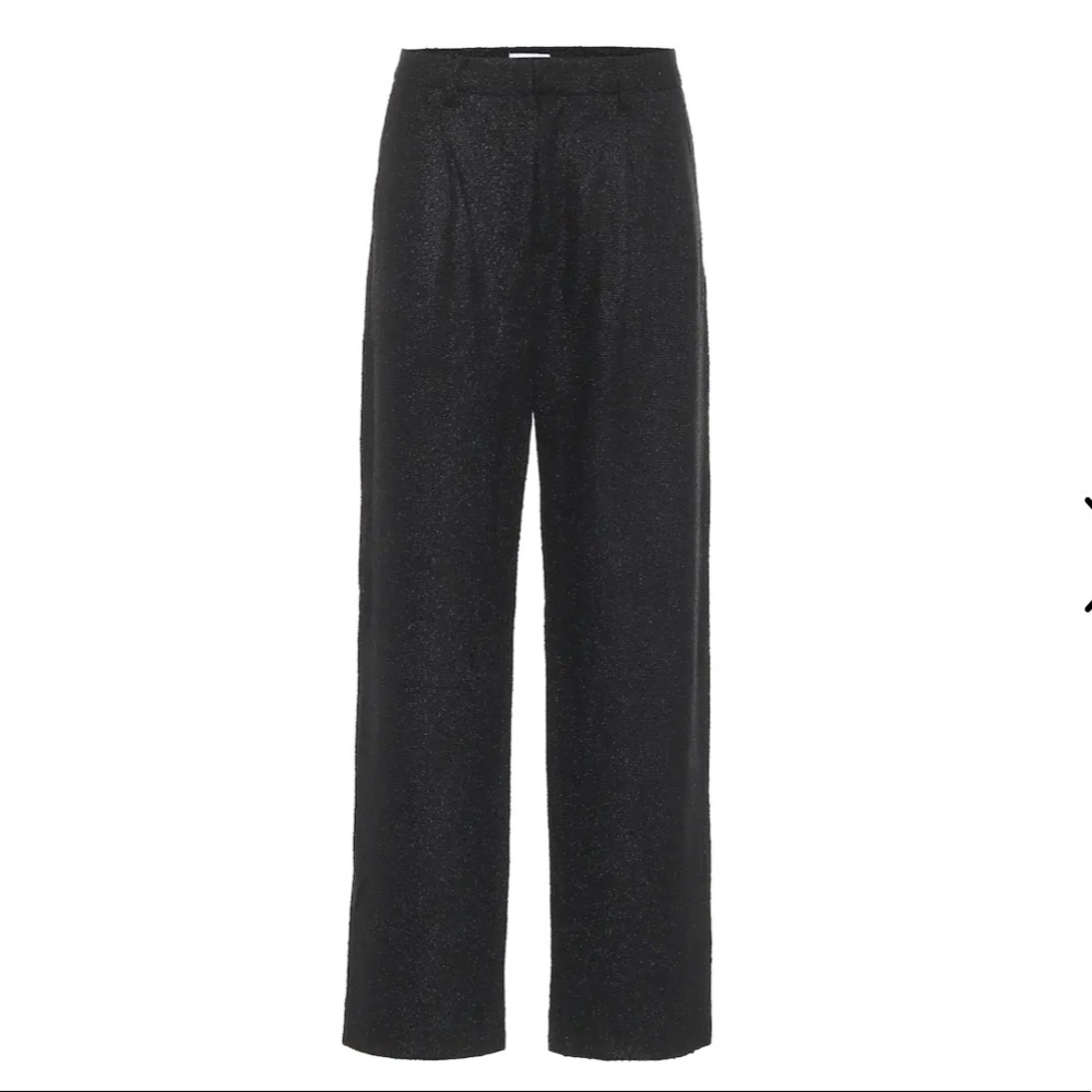 DEVEAUX NEW YORK Nicola high-rise straight tweed pants Size 4
